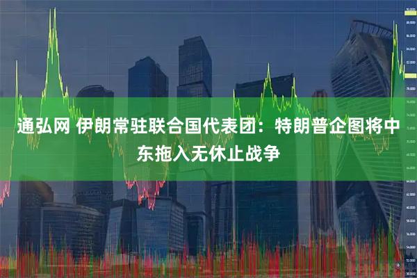 通弘网 伊朗常驻联合国代表团：特朗普企图将中东拖入无休止战争